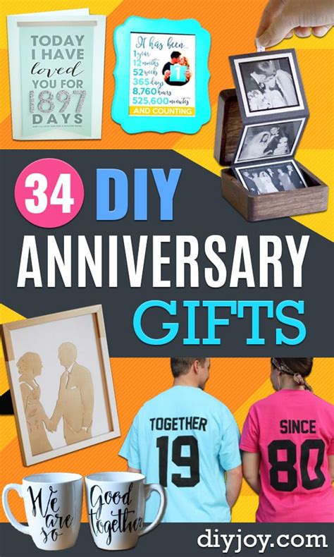 diy gift anniversary